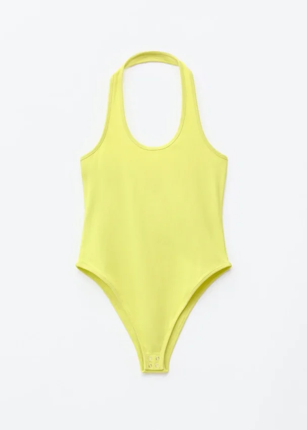 Jersey-Bodysuit mit Neckholder Jersey-Bodysuit mit Neckholder