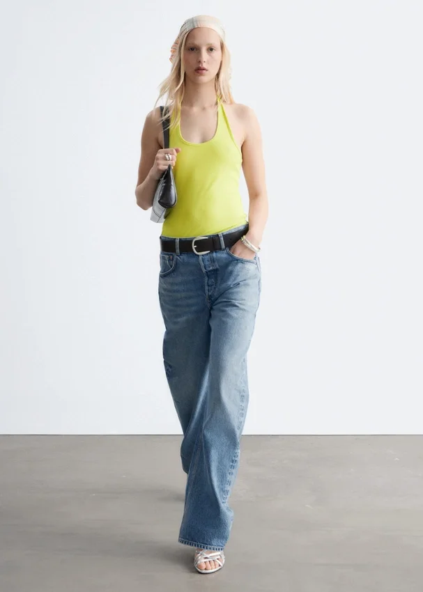 Jersey-Bodysuit mit Neckholder Jersey-Bodysuit mit Neckholder