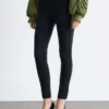 Jersey-Leggings mit Biesen Jersey-Leggings mit Biesen
