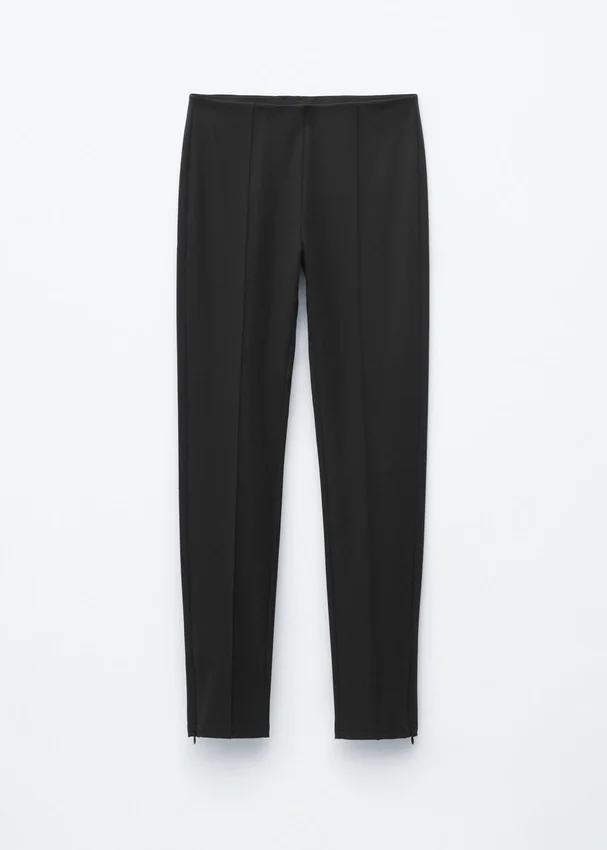 Jersey-Leggings mit Biesen Jersey-Leggings mit Biesen
