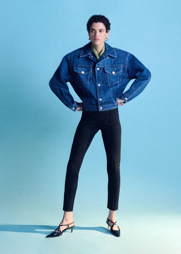 Kurze Jeansjacke Kurze Jeansjacke