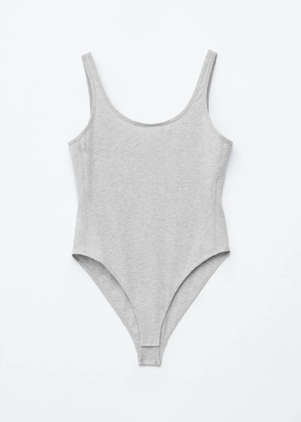Jersey-Oberteil mit U-Ausschnitt Jersey-Oberteil mit U-Ausschnitt