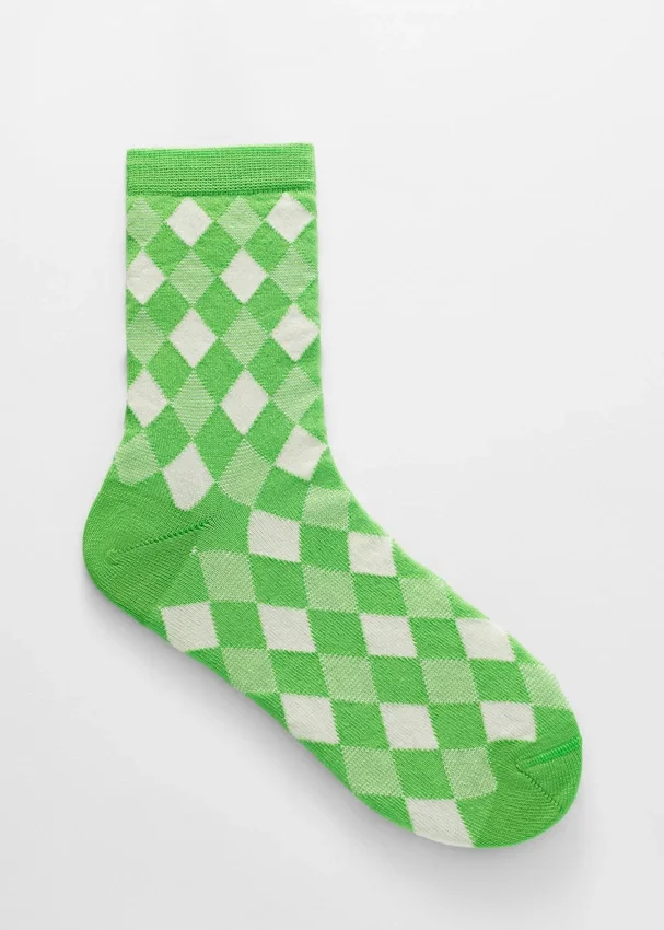 Karierte Socken Karierte Socken