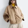 Kastenförmige Jacke Kastenförmige Jacke