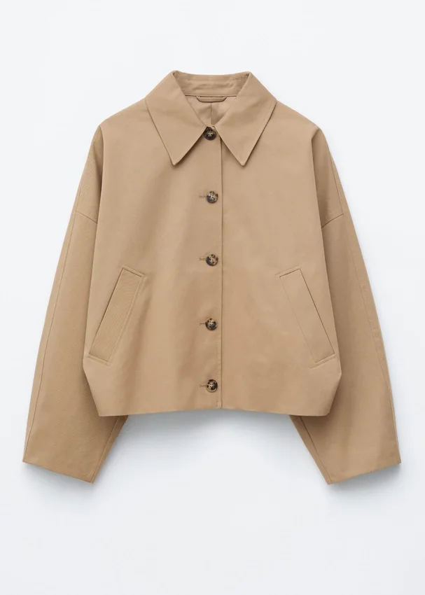 Kastenförmige Jacke Kastenförmige Jacke