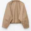 Kastenförmige Jacke Kastenförmige Jacke