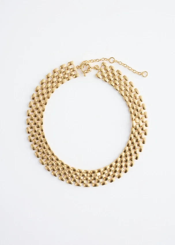 Ketten-Choker-Halskette Ketten-Choker-Halskette