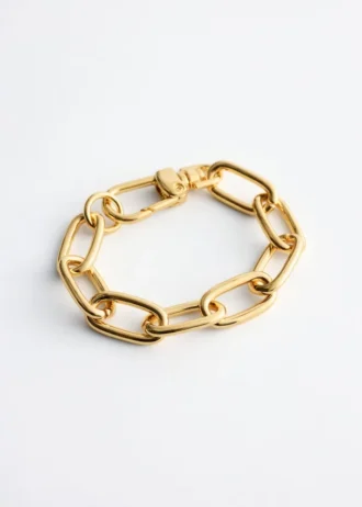 Kettenarmband mit klobigen Gliedern