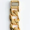 Kettenarmband mit klobigen Gliedern Kettenarmband mit klobigen Gliedern