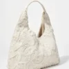 Kleine Denim-Tote Bag mit Applikationen