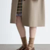 Klobige Leder-Loafer Klobige Leder-Loafer