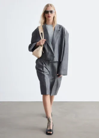 Kürzer Oversize-Blazer
