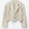 Kürzer Oversize-Blazer