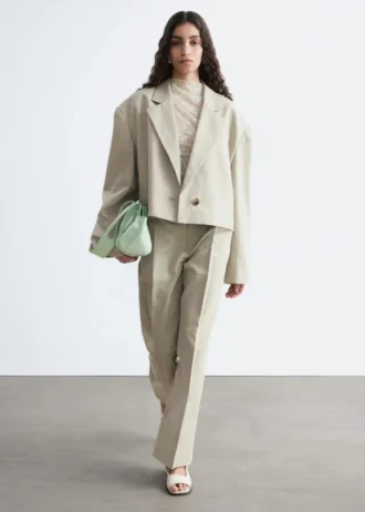 Kürzer Oversize-Blazer