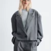 Kürzer Oversize-Blazer