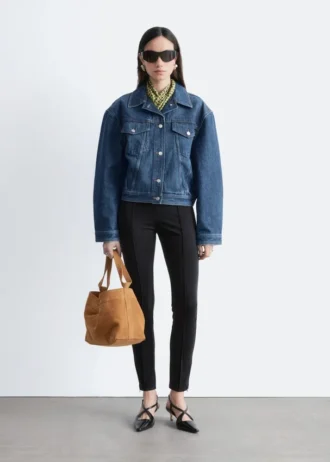 Kurze Jeansjacke Kurze Jeansjacke
