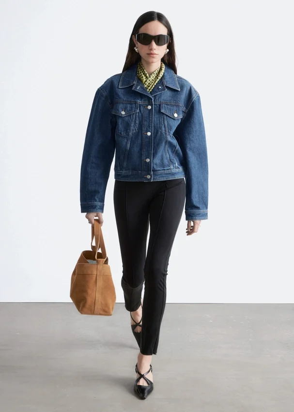 Kurze Jeansjacke Kurze Jeansjacke