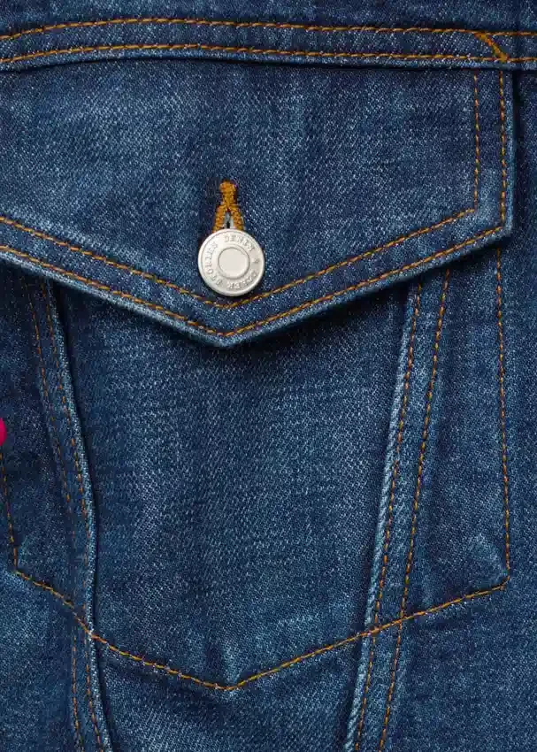Kurze Jeansjacke Kurze Jeansjacke