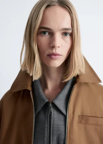 Kurze Twill-Jacke