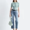 Kurze Wide-Leg-Jeans Kurze Wide-Leg-Jeans