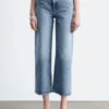 Kurze Wide-Leg-Jeans Kurze Wide-Leg-Jeans