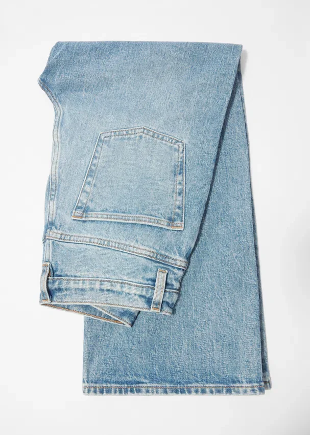 Kurze Wide-Leg-Jeans Kurze Wide-Leg-Jeans