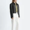 Kurze Wide-Leg-Jeans Kurze Wide-Leg-Jeans