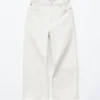 Kurze Wide-Leg-Jeans Kurze Wide-Leg-Jeans