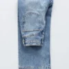 Kurze Wide-Leg-Jeans Kurze Wide-Leg-Jeans