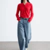 Kurzer Kaschmir-Cardigan Kurzer Kaschmir-Cardigan