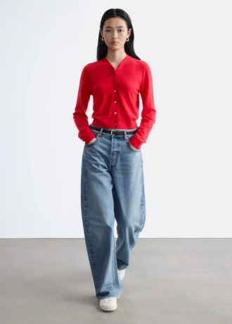 Kurzer Kaschmir-Cardigan Kurzer Kaschmir-Cardigan