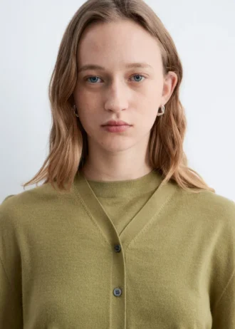 Kurzer Kaschmir-Cardigan