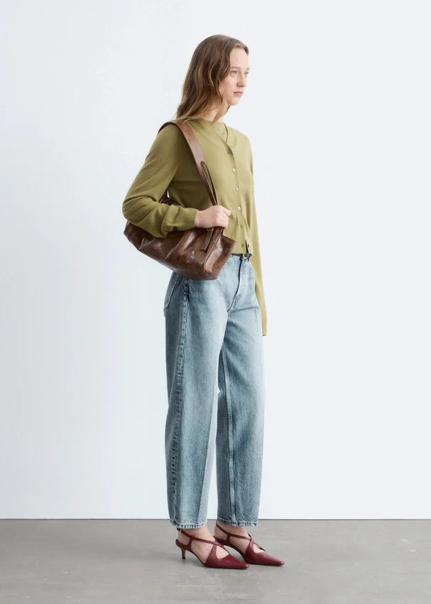 Kurzer Kaschmir-Cardigan Kurzer Kaschmir-Cardigan