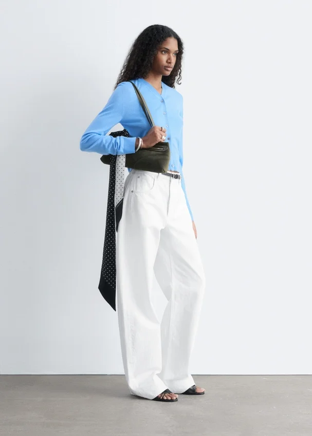 Kurzer Kaschmir-Cardigan Kurzer Kaschmir-Cardigan