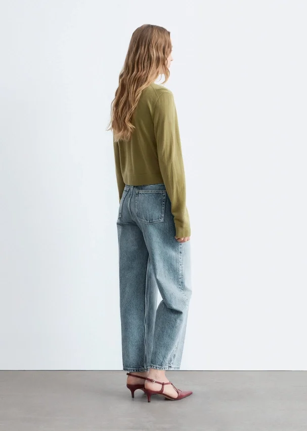 Kurzer Kaschmir-Cardigan Kurzer Kaschmir-Cardigan