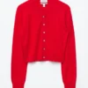 Kurzer Kaschmir-Cardigan Kurzer Kaschmir-Cardigan