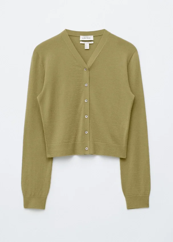 Kurzer Kaschmir-Cardigan Kurzer Kaschmir-Cardigan