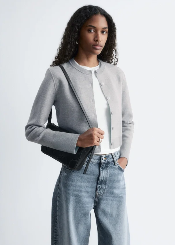 Kurzer Wende-Cardigan Kurzer Wende-Cardigan