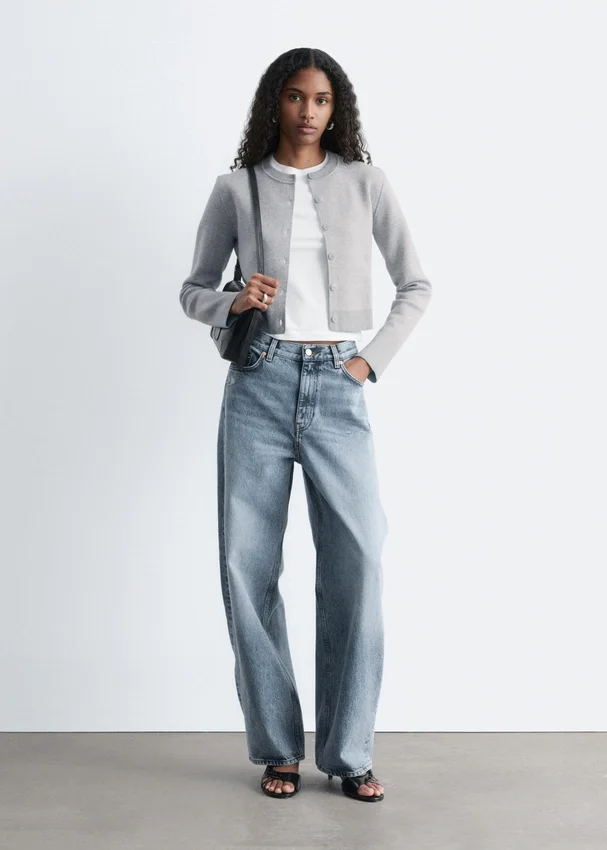 Kurzer Wende-Cardigan Kurzer Wende-Cardigan