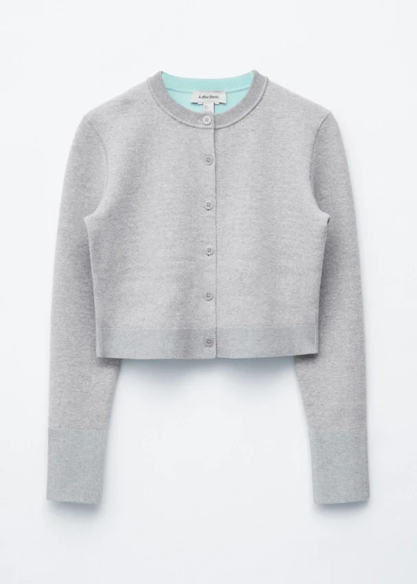 Kurzer Wende-Cardigan Kurzer Wende-Cardigan