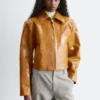 Lackleder-Bikerjacke Lackleder-Bikerjacke