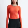 Langarmshirt aus Baumwolle Langarmshirt aus Baumwolle