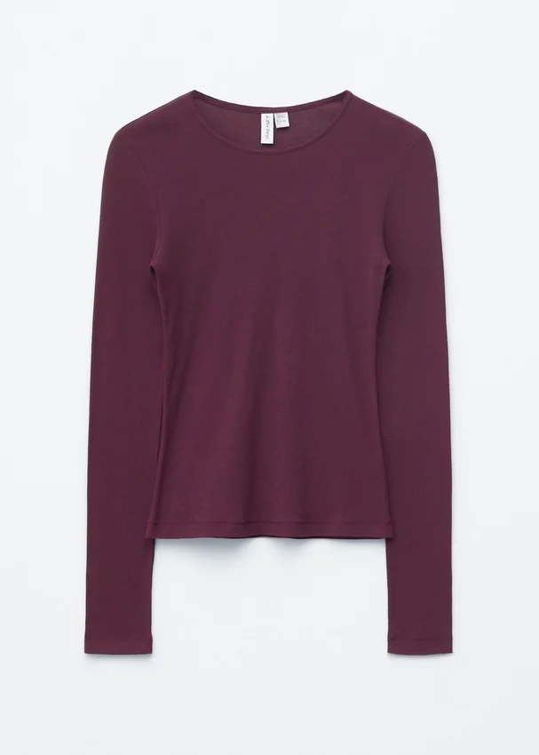 Langarmshirt aus Baumwolle Langarmshirt aus Baumwolle