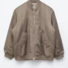 Lange Bomberjacke Lange Bomberjacke