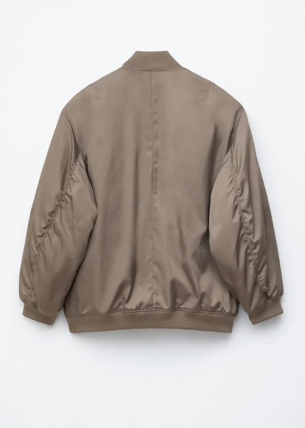 Lange Bomberjacke Lange Bomberjacke