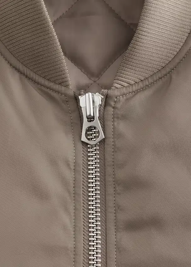 Lange Bomberjacke Lange Bomberjacke