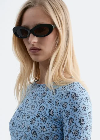 Ovale Sonnenbrille