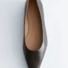 Leder-Ballerinas