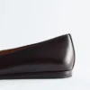 Leder-Ballerinas