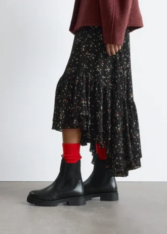 Leder-Chelsea-Stiefel